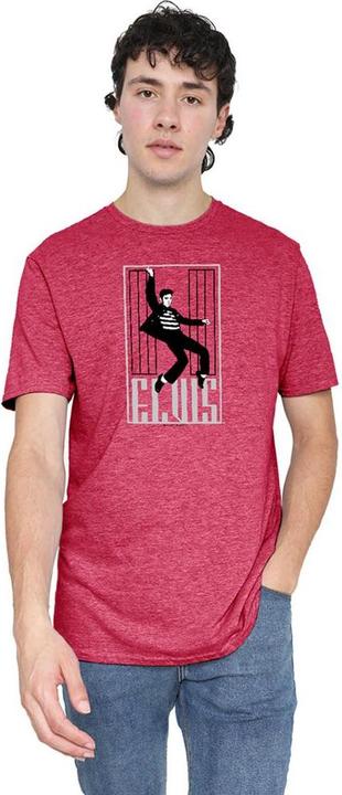 Produktbild Elvis One Jailhouse TShirt meliert (M)