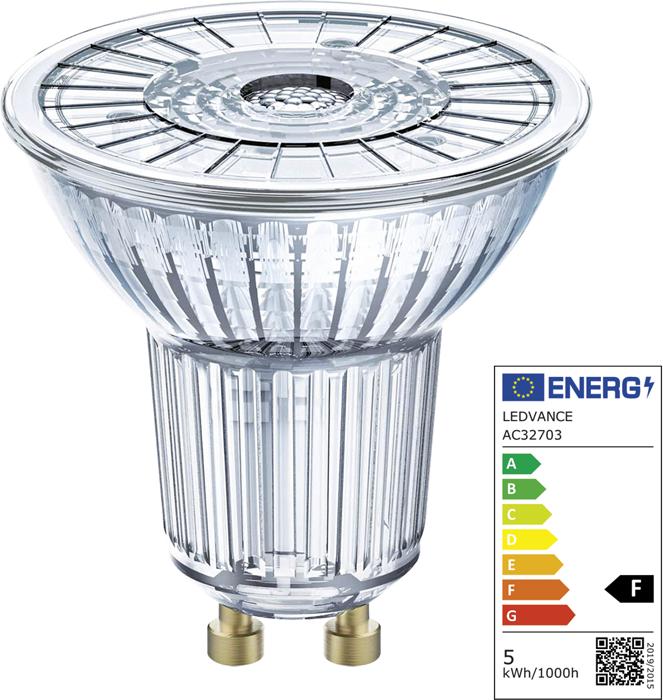 Productafbeelding Osram Basis (GU10, 4.30 W, 350 lm, 3 x, F)