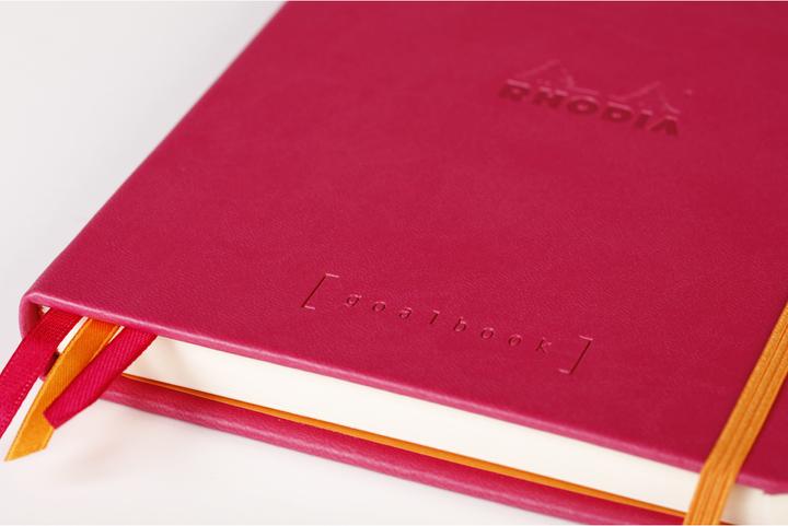 Actual product image Rhodia Rhodiarama Goalbook (A5, Checked, Hardcover)