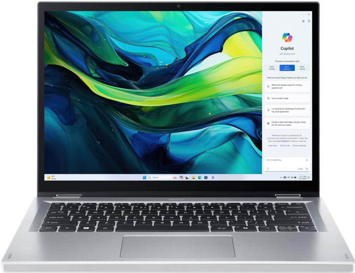 Produktbild Acer Aspire Go Spin 14 (14", 512 GB, 16 GB, Deutschland, Intel N150)