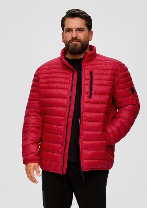 Produktbild s.Oliver Outdoor-Jacke Steppjacke mit Label-Patch (XXL)