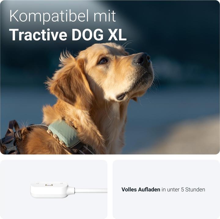 Produktbild Tractive GPS DOG XL - Ladekabel mit USB-C Kabel (Hund)