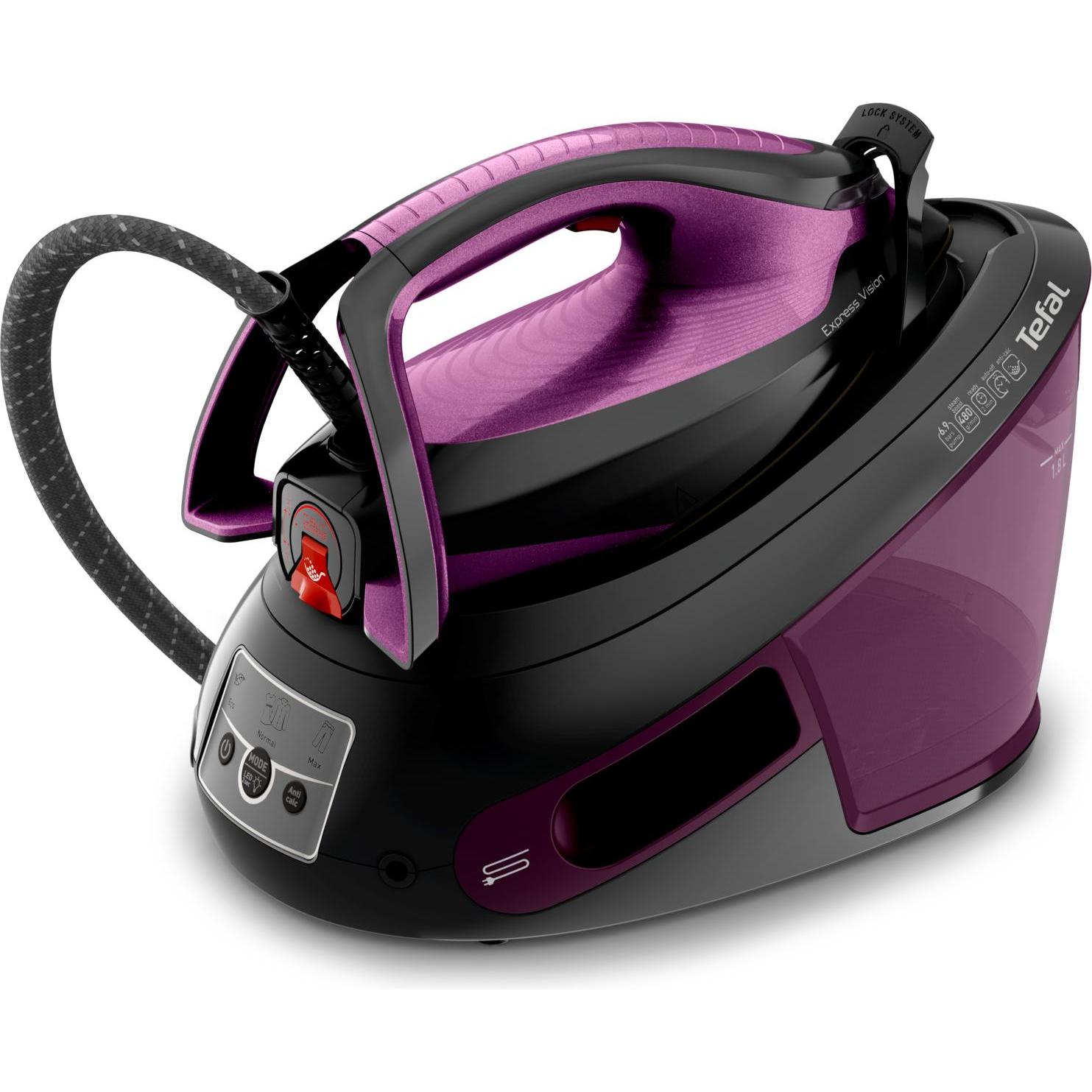 Thumbnail - Tefal SV8152E0 Express Vision, Bügeleisen, Violett, Schwarz