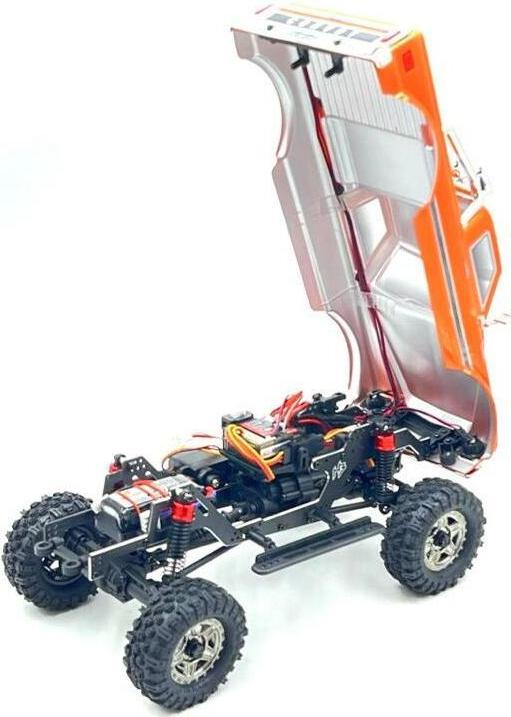 Produktbild Absima Crawler CR18P EVO-V2 Convoy orange, 4WD, RTR, 1:18 (RTR Ready-to-Run)