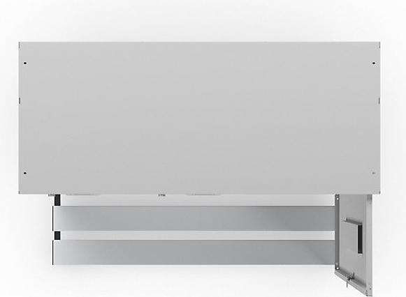 Actual product image Wolf Clothes locker with bench underneath (120 cm, 214 cm)