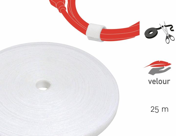 Produktbild Label-the-cable Doppelseitige Klettbandrolle (16 mm)