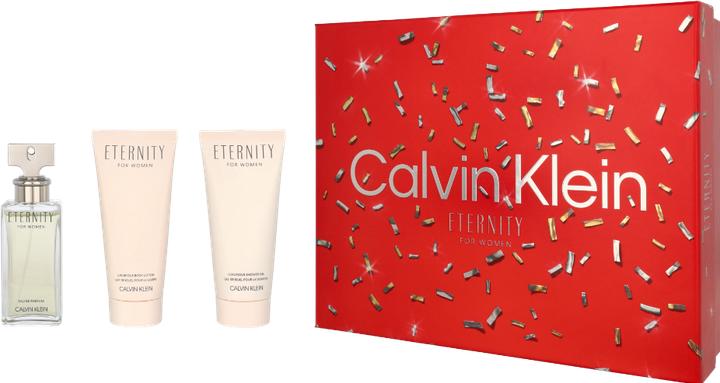 Actual product image Calvin Klein Eternity Christmas 2023 Eau de Parfum 50 / Body Lotion 100 / Shower Gel 100 (Perfume set)