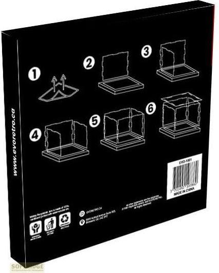 Actual product image Evoretro Acrylic Modular Display Case 20 cm