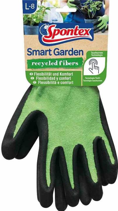 Spontex Coating: nitrile, colour: green/black, size: 8-8.5 (8)