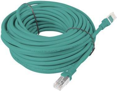 Actual product image Lanberg PCU6-10CC-1500-G networking cable Green Cat6 U/UTP (UTP) (U/UTP, UTP, CAT6, 15 m)