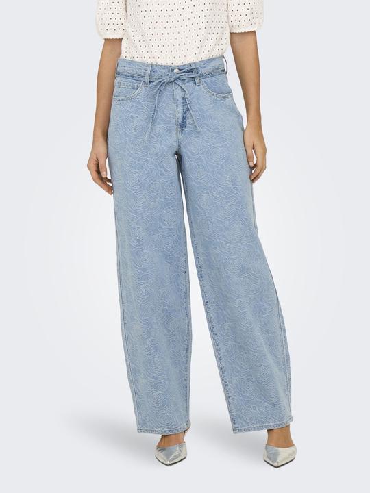Actual product image Only ONLGIANNA Mittlere Taille Gerade geschnitten Jeans Straight-Fit jeans (W26/L30)