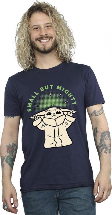 Immagine prodotto Star Wars The Mandalorian Small But Mighty Grogu Maglietta Uomo (3XL)