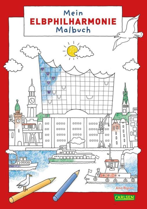 Produktbild Mein Elbphilharmonie-Malbuch