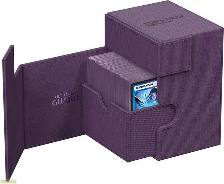 Actual product image Ultimate Guard Flip'n'Tray 133+ XenoSkin Violet
