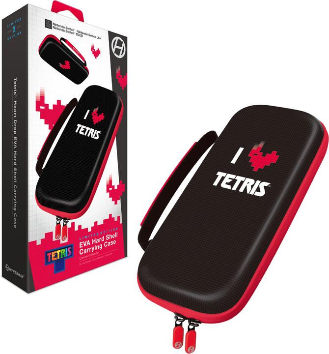 Produktbild Hyperkin Tetris Eva Hard Shell Carrying Case Heart Drop (Switch, Switch Lite, Switch OLED)
