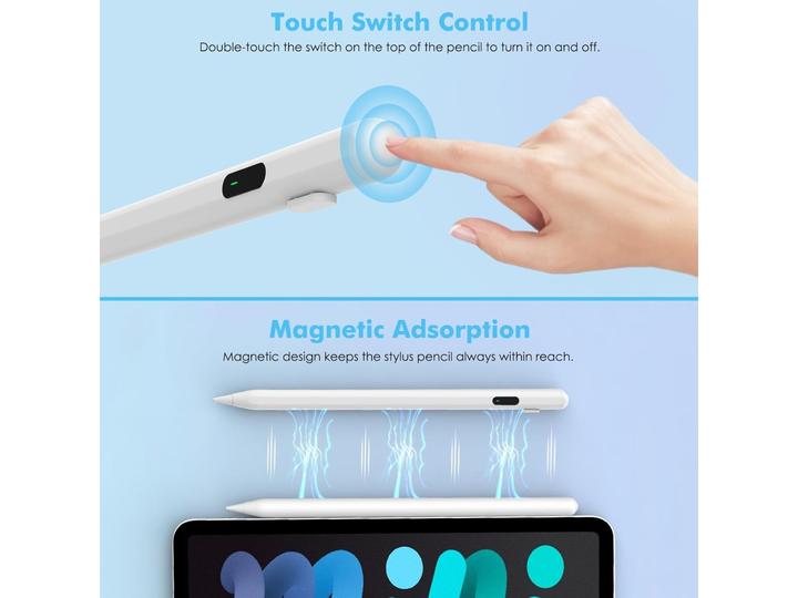 Produktbild PowerGuard Magnetic Stylus Universal Touchscreen Pencil