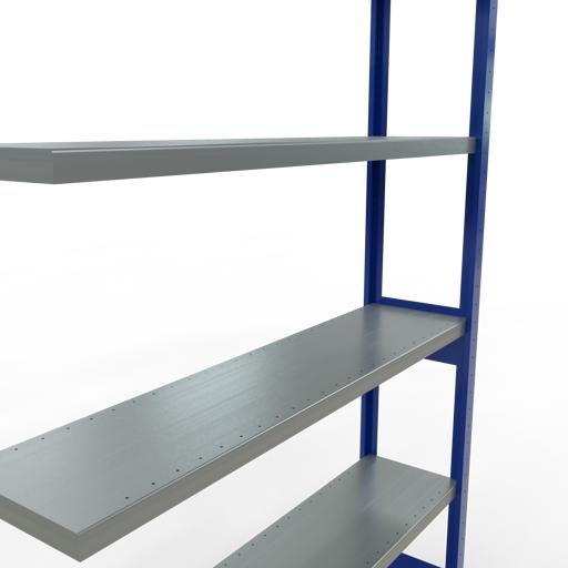 Actual product image Schulte Lagertechnik MULTIplus250 boltless add-on bay system with length bolts