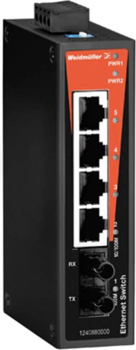 Produktbild Weidmüller Netzwerk-Switch IE-SW-BL05T-4TX-1ST (5 Ports)