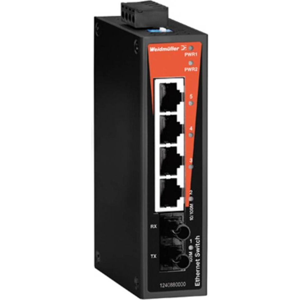 Weidmüller Switch di rete IE-SW-BL05T-4TX-1ST (5 porte), Switch di rete