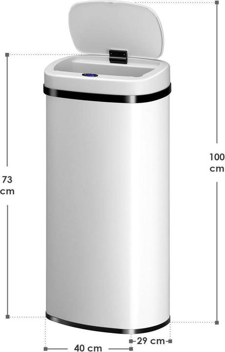 Image du produit Juskys Poubelle automatique avec capteur (70 l)