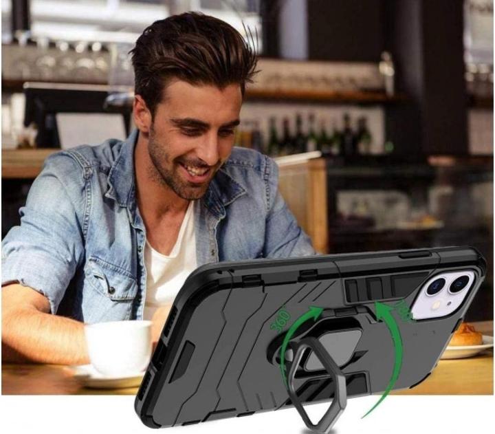 Actual product image Screenguard RingCase Anti-Shock Samsung Galaxy A52 Case (Samsung Galaxy A52)