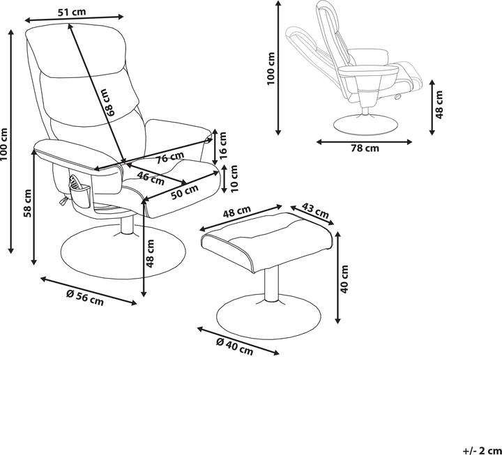 Actual product image Beliani Legend
