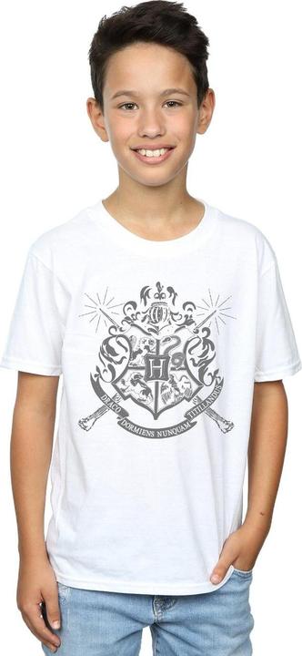 Image du produit - T-shirt HOGWARTS BADGE WANDS - Garçon (152, 158)