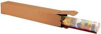 Image du produit Transpak Carton 1 cannelure Quattropack Premium Dimensions 105x105x1100mm Qualité 1.3B marron Fond (10 x)