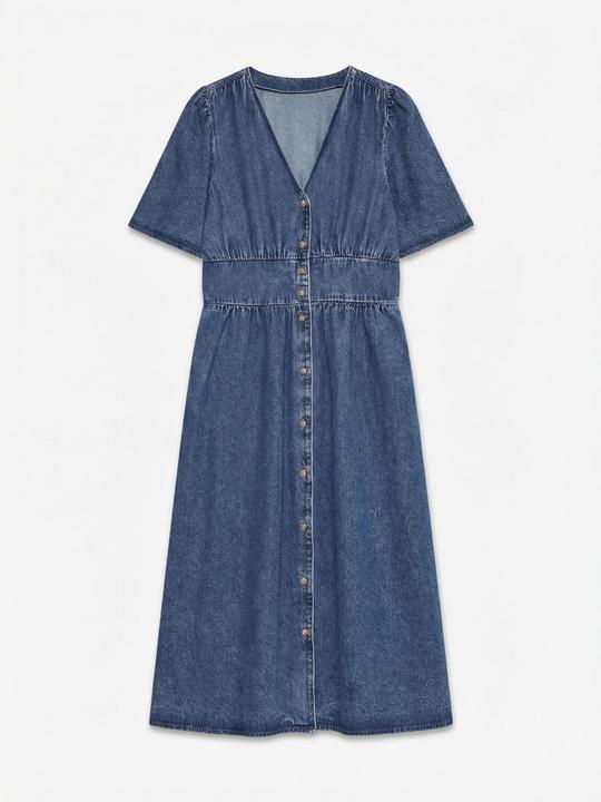Denim bleu moyen