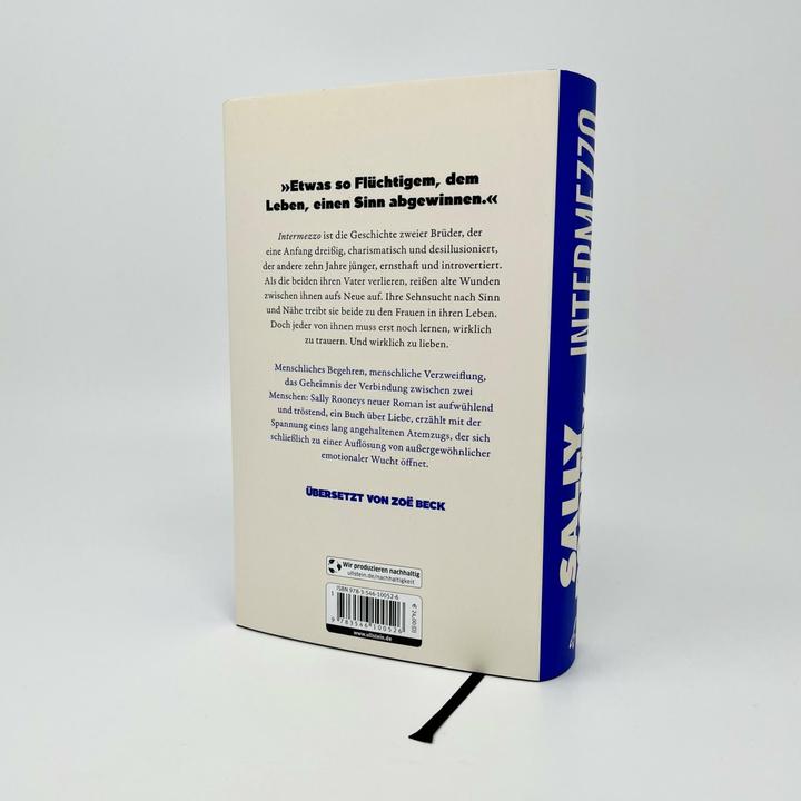 Produktbild Intermezzo (Deutsch, Sally Rooney, 2024)