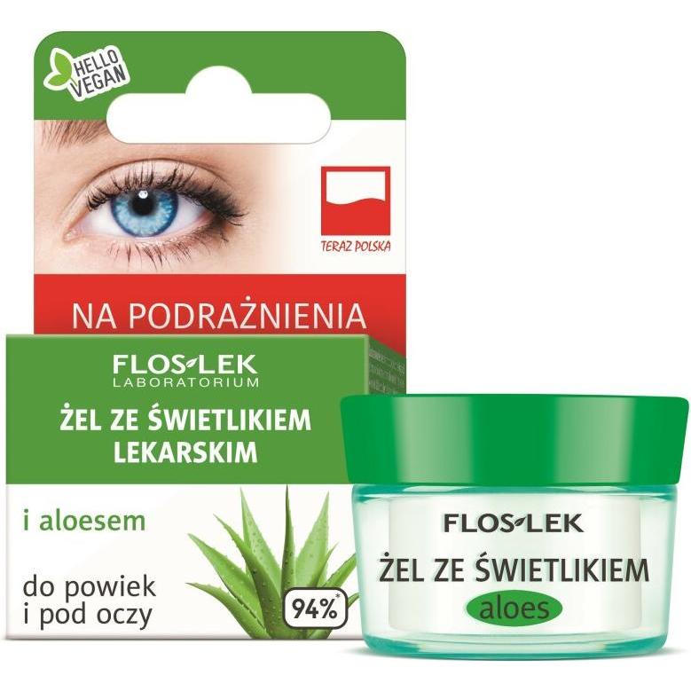 Floslek, Augenpflege, Eye Care (Gel)