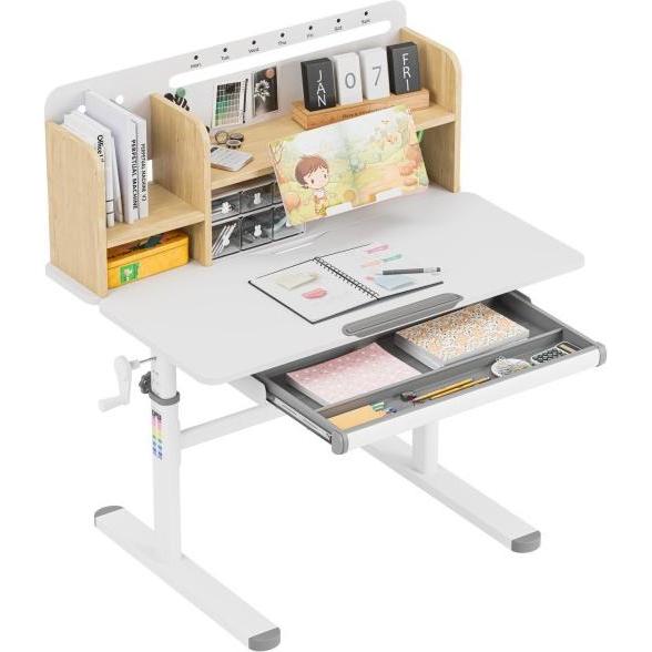 Mark Adler, Scrivania, Ergonomischer Kinderschreibtisch Study 5.0 Wood 90 cm