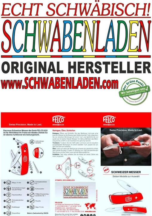 Produktbild Felco 505 Schweizer Taschenmesser
