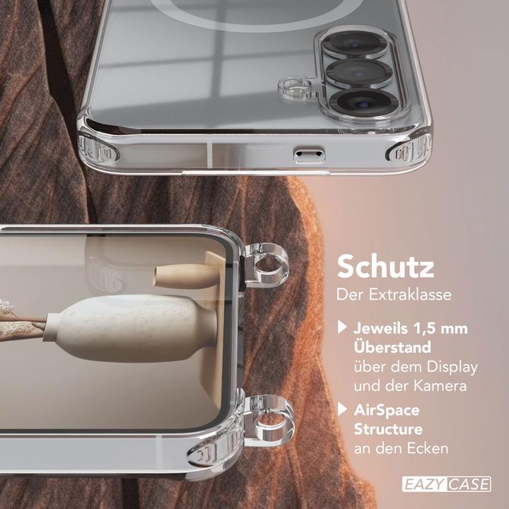Produktbild EAZY CASE MagSafe Handykette Clear für Samsung Galaxy S25
