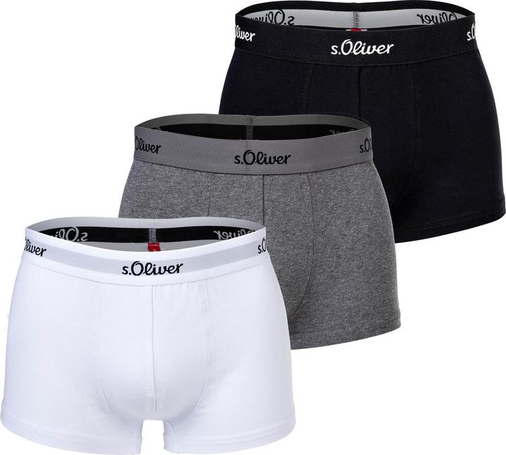 Produktbild S.Oliver Boxershort Casual Stretch (M, 3er Pack)