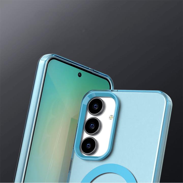 Immagine prodotto Cover-Discount Galaxy S25 FE - Acryl-Handyhülle mit Magnet und Farbakzent (Samsung Galaxy S25 FE)