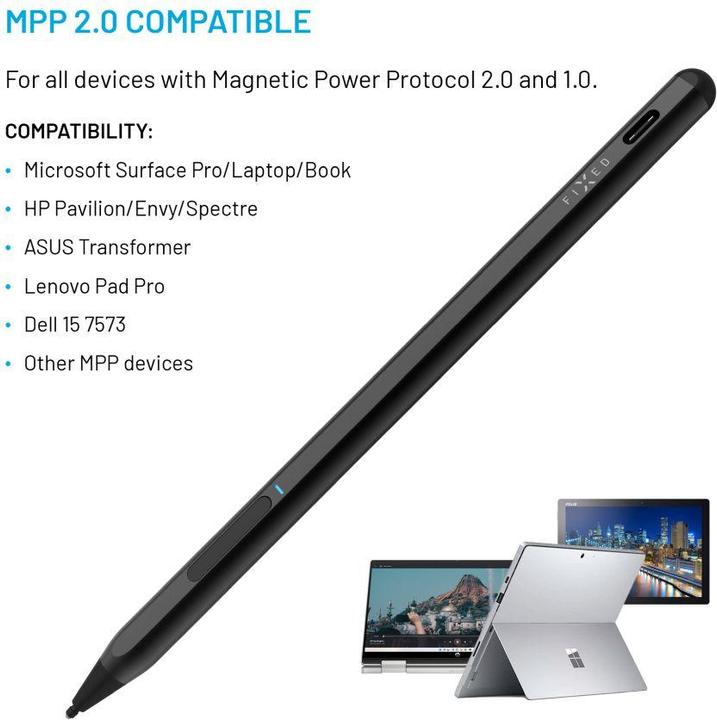 Produktbild Fixed Graphite Active Universal Stylus MPP support - Black