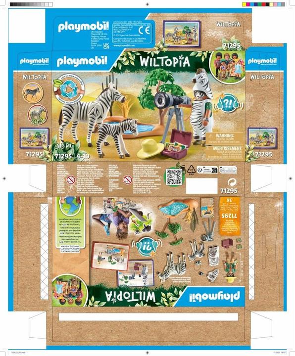 Produktbild Playmobil Unterwegs mit der Tierfotografin (71295, Playmobil Wiltopia)