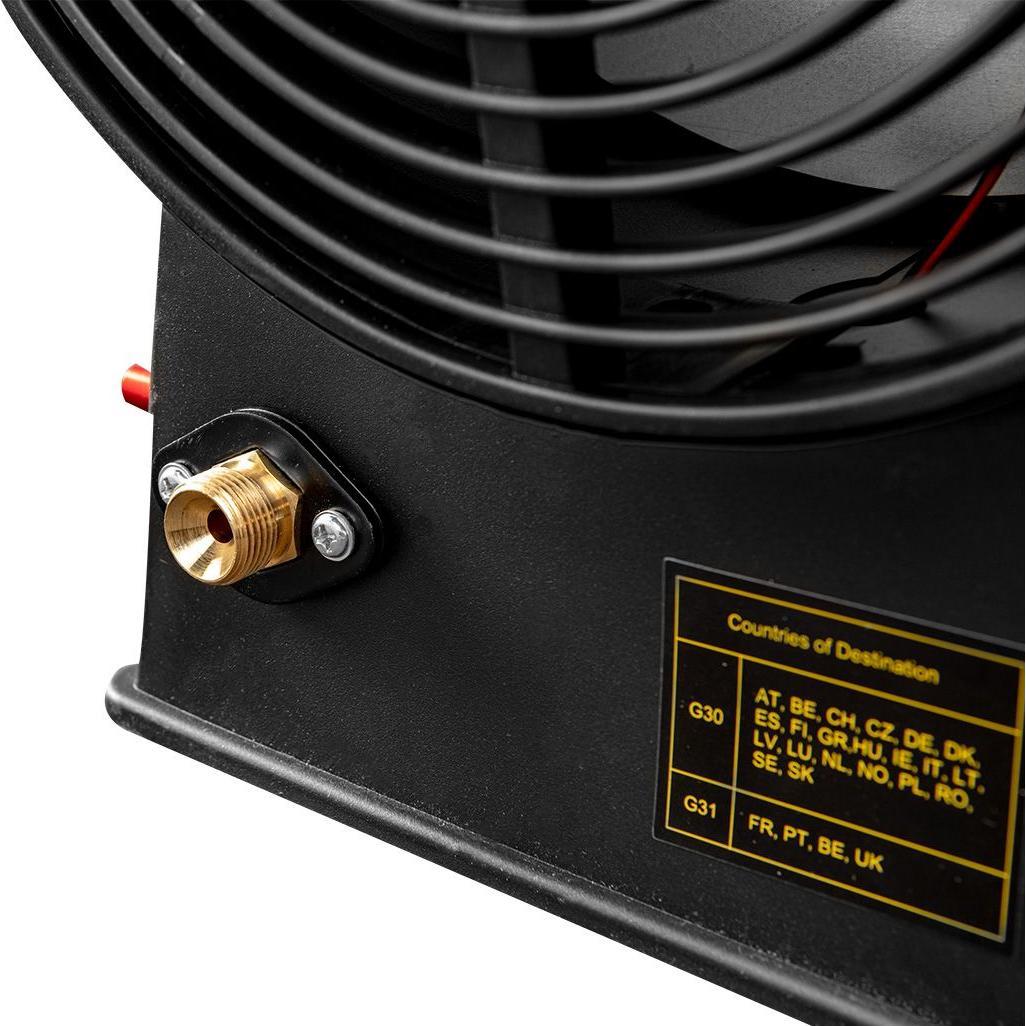 Thumbnail - Graphite gas heater (30 kW gas heater, 18V battery version, without battery), Heizkörper