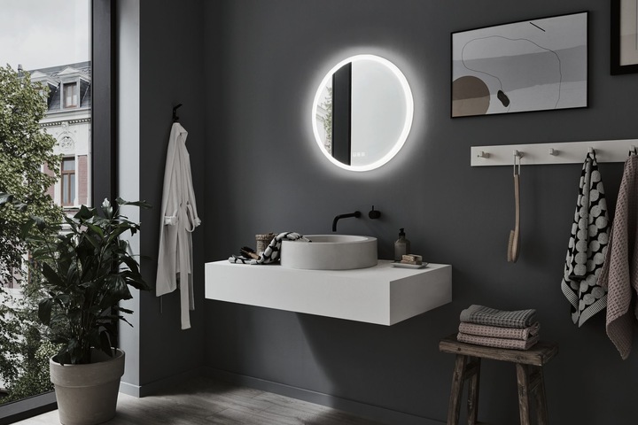 Actual product image Paulmann Mirra illuminated mirror (2550 lm)