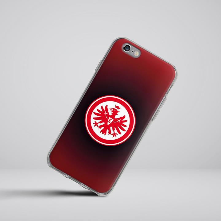 Produktbild DeinDesign Silikon Hülle für Apple iPhone 6 Handyhülle Case Smartphone Schutzhülle Eintracht Frankfurt (Apple iPhone 6)