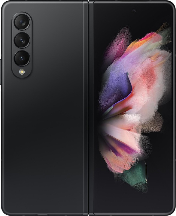 Samsung Galaxy Z Fold3 5G EU (512 GB, Phantom Black, 7.60", SIM + eSIM, 12 Mpx, 5G)