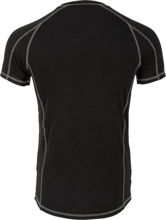 Actual product image Highlander Bamboo 190 Mens S/S Top Black L (L)
