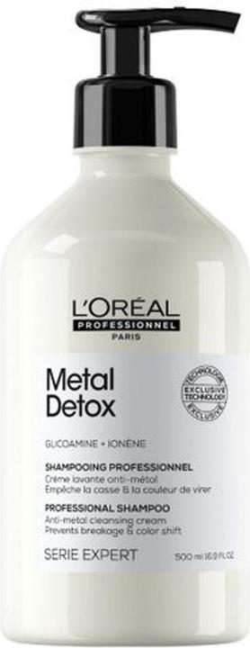 Immagine prodotto L'Oréal Paris L'Oréal Professionnel Série Expert Metal Detox Shampoo professionale Crema detergente anti-metallo (500 ml, Shampoo liquido)