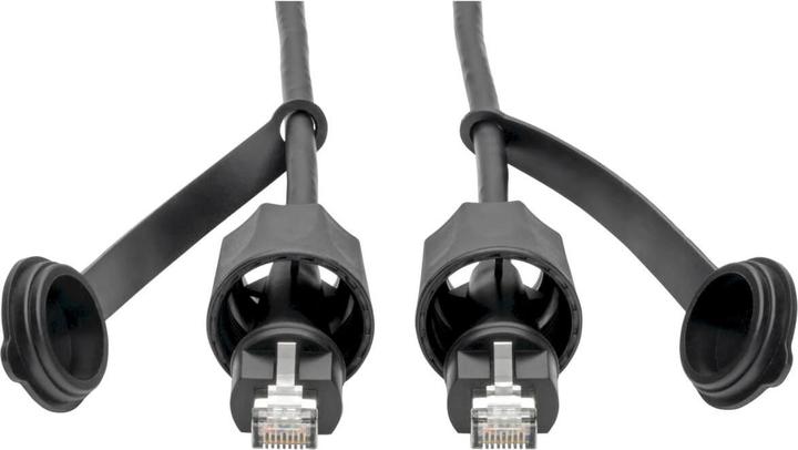 Produktbild Eaton Industrial Cat5e/Cat6 STP Ethernet Cable - RJ45m/M CMX Outdoor IP68 26 AWG TAA 3 ft. (S/UTP, CAT6, 1 m)