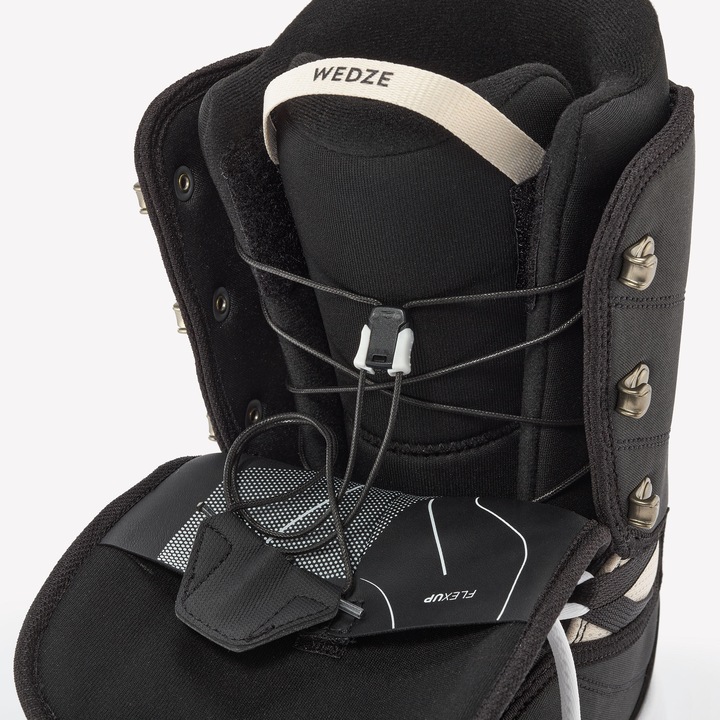 Produktbild Dreamscape Men’s Comfortable, Flexible Snowboard Boots SNB 100 - Black (43)