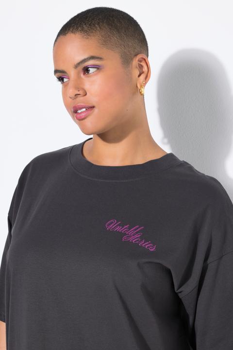 Image du produit Studio Untold T-shirt oversize, imprimé à message (46, 48)