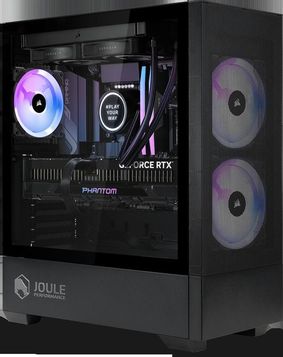 Image du produit Joule Performance High End Gaming PC RTX5080 R7X3D 32GB 3TB L1134566 (2000 Go, 32 Go, AMD Ryzen 7 9800X3D)