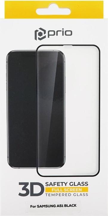 Actual product image prio 3D bulletproof glass for Samsung A51 black (1 pcs., Samsung Galaxy A51, Samsung Galaxy A51 5G)