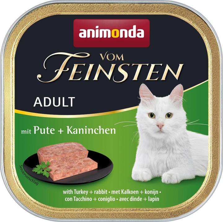 animonda Vom Feinsten Adult with turkey & rabbit (Adult, 1 pcs., 100 g)